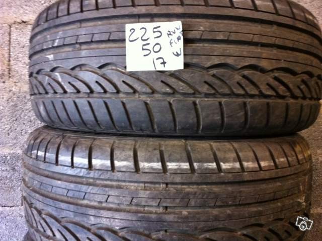 pneus occasions 225/50r17 w run flat