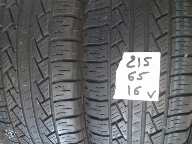 pneus occasions 215/65r16 v 4x4